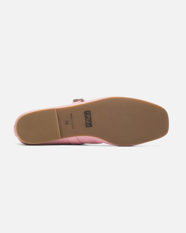 Mother Ballerinas Pink Leather