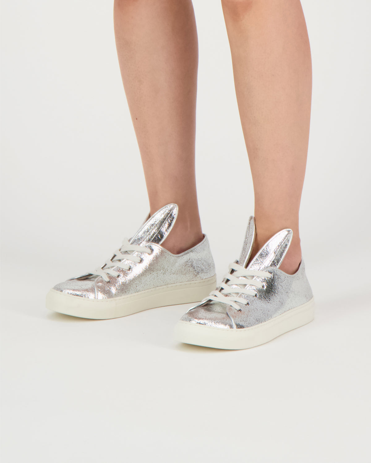 All Ears Shoes Vegan Silver
