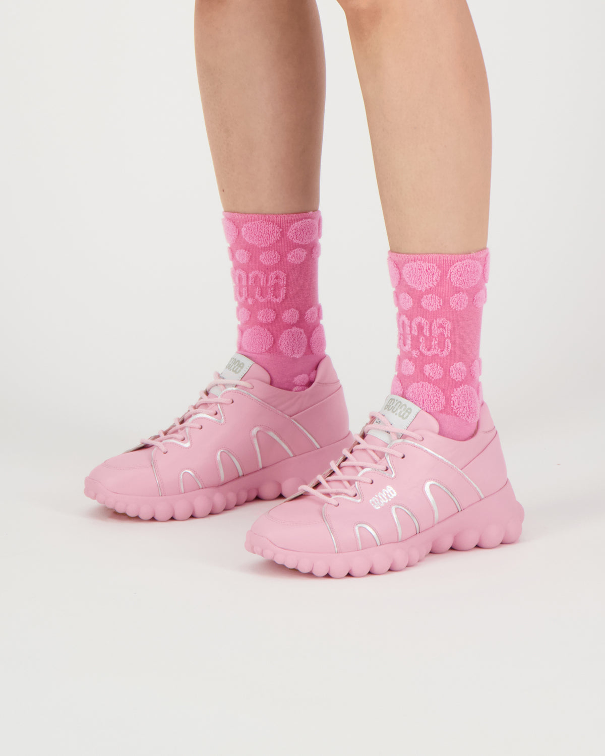 Pearl Socks Candy Pink