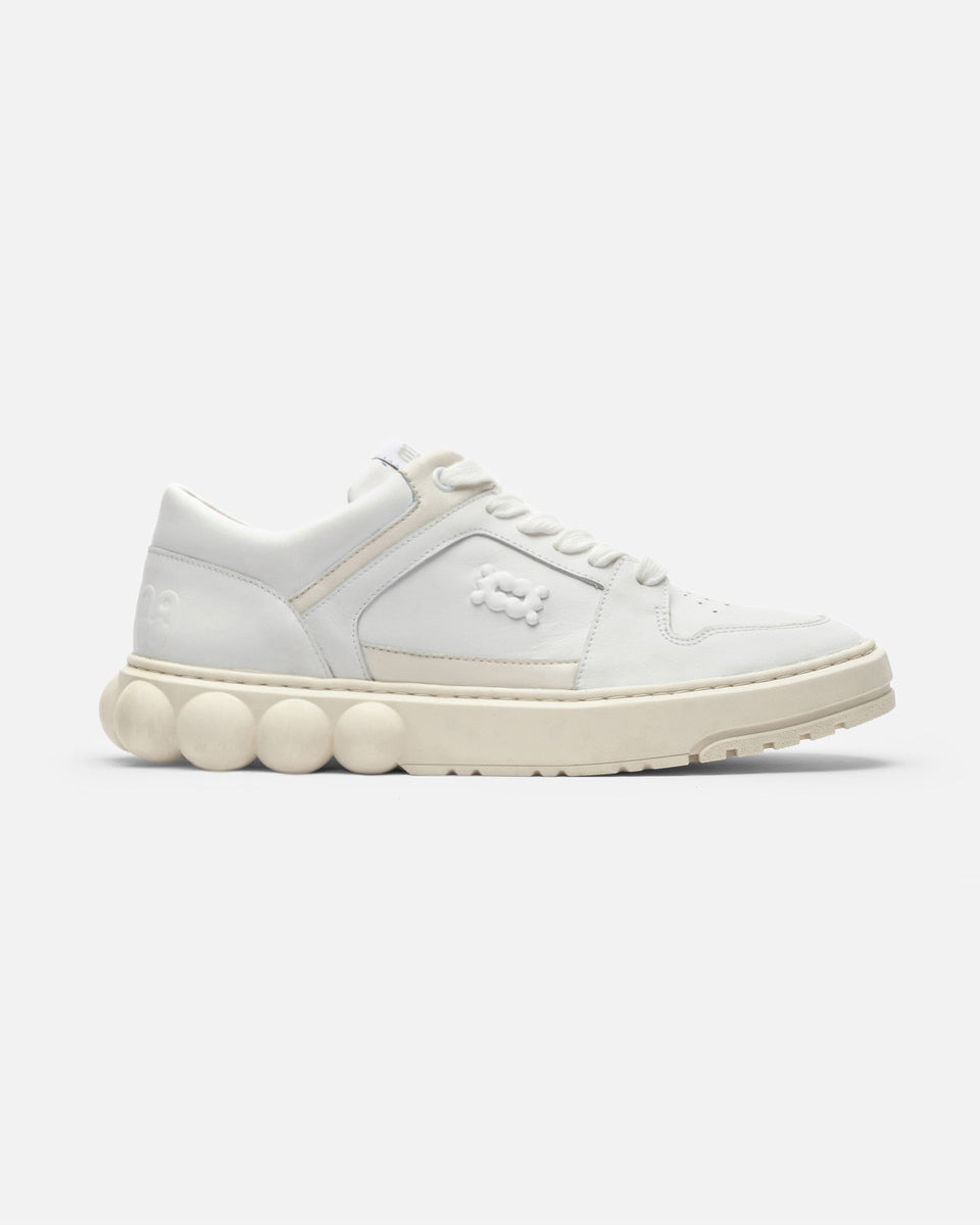 Oyster Sneakers White Leather