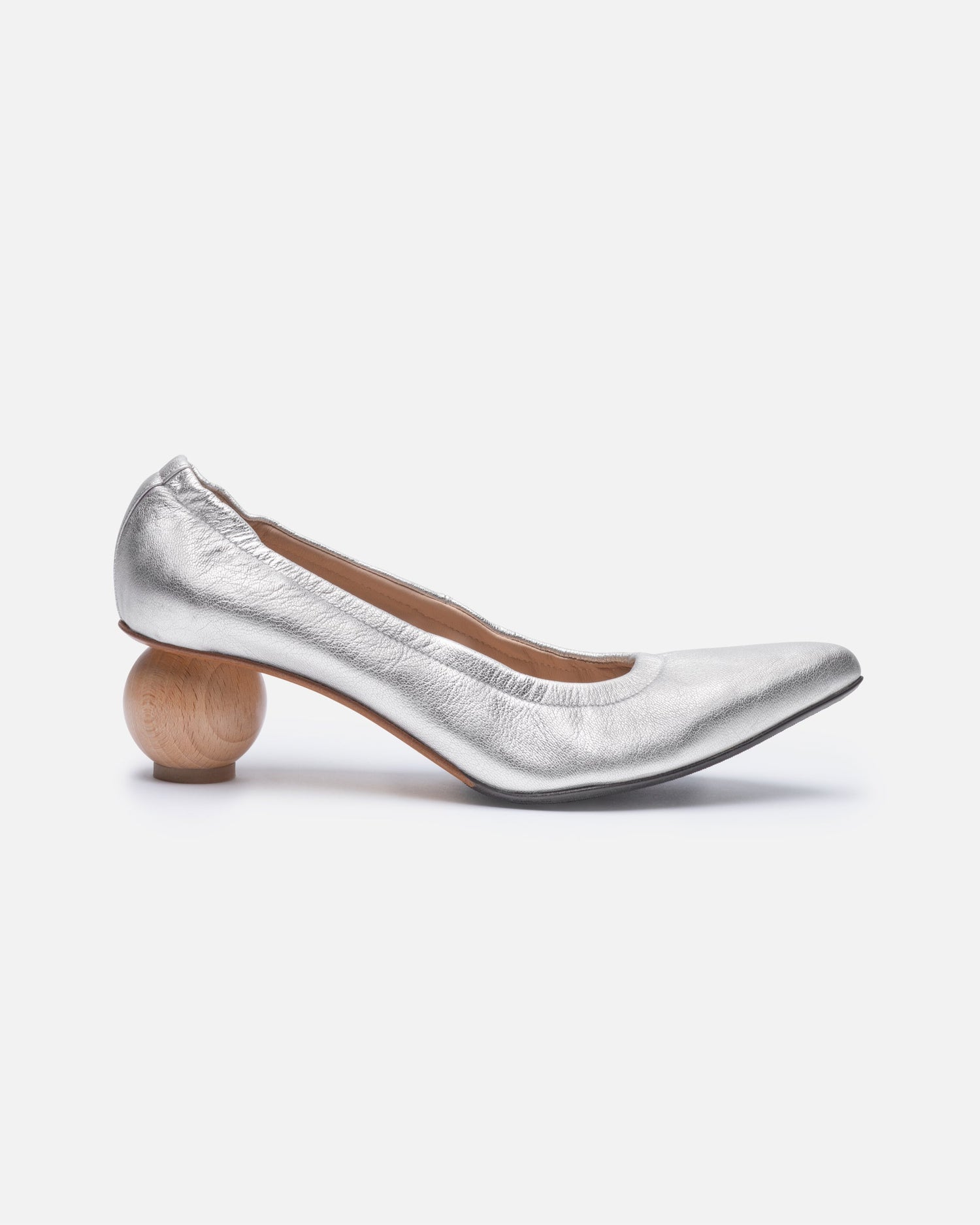 Ballsy Pumps Silver