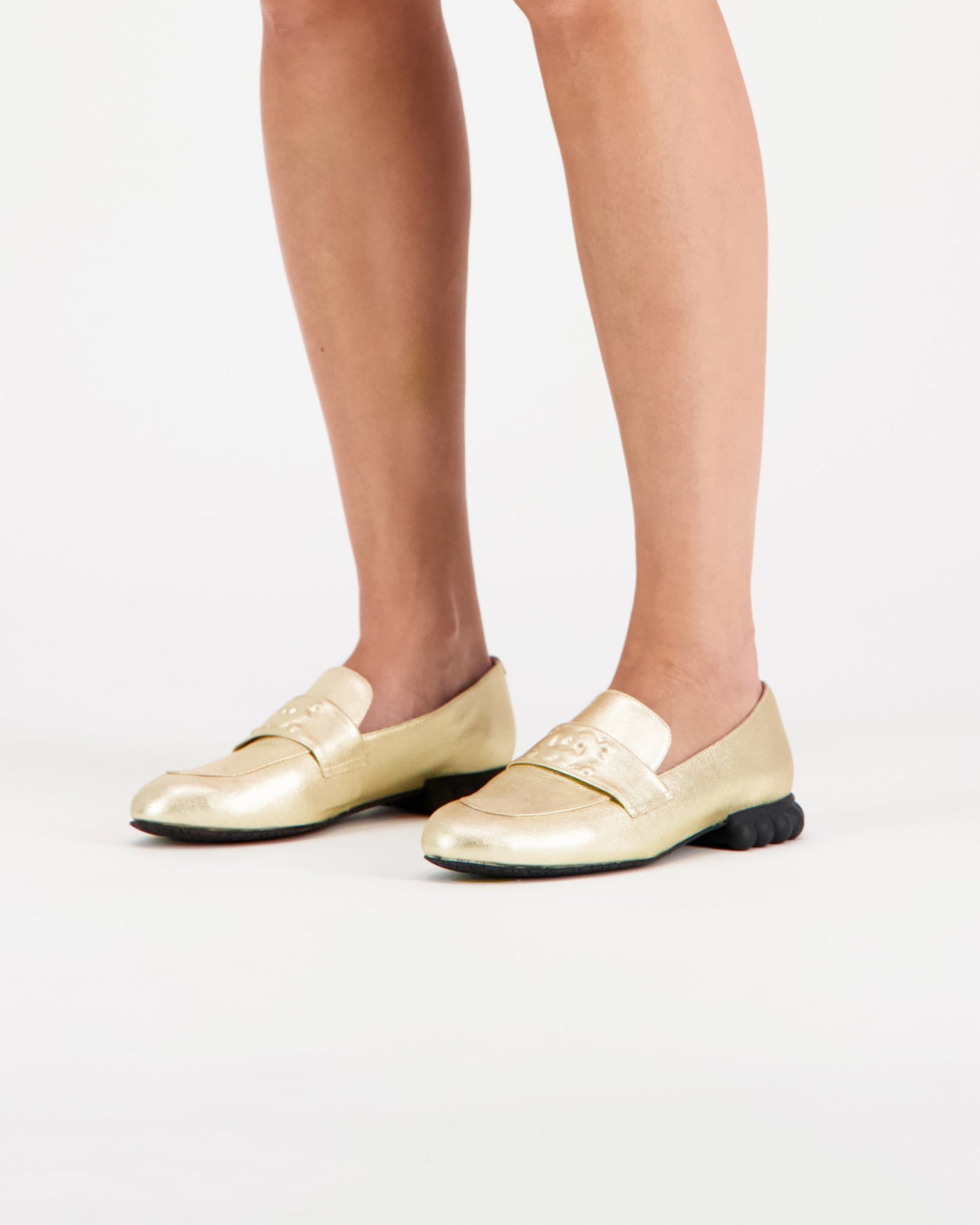 Loaf Loafers Champagne
