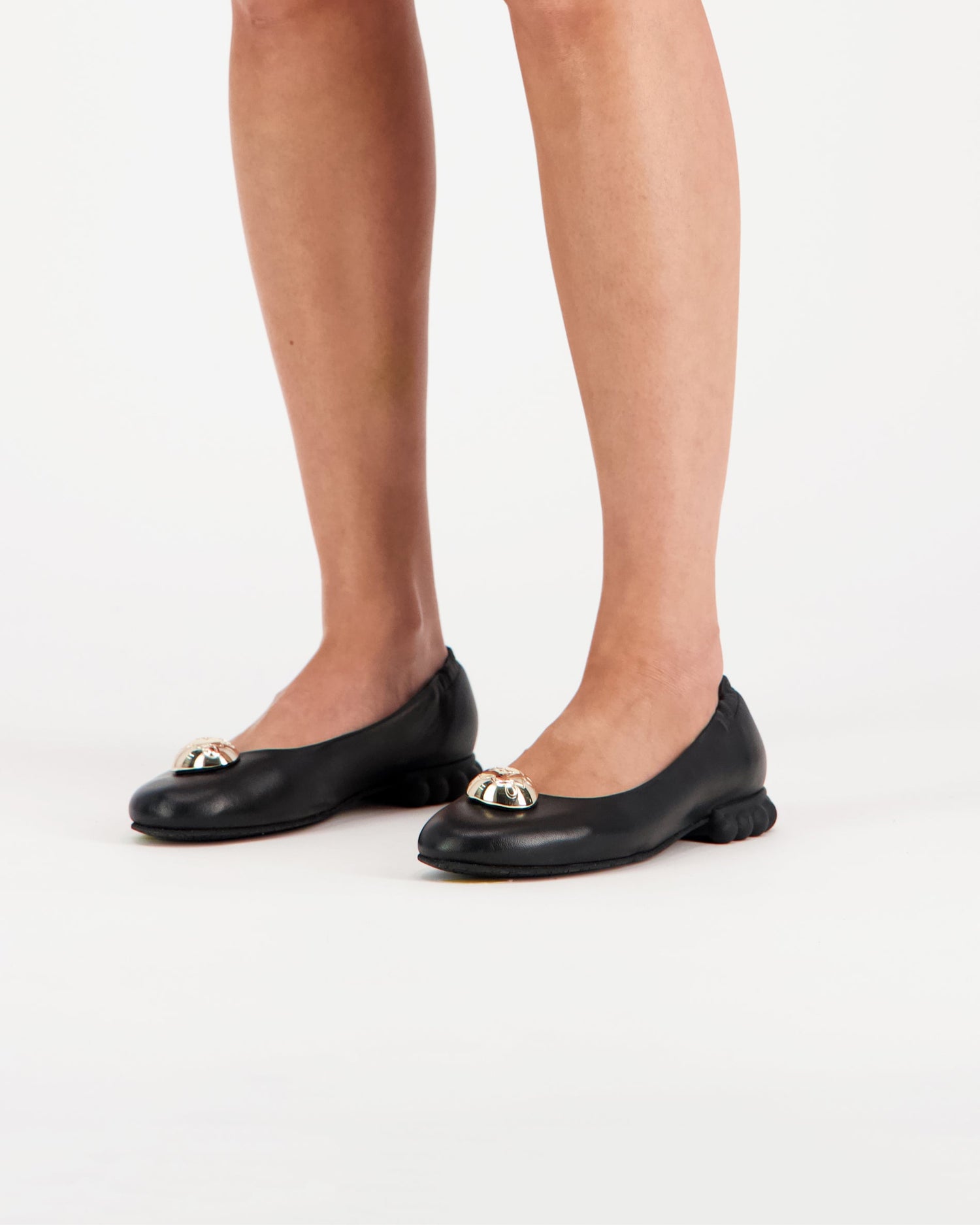 Drop Ballerinas Black