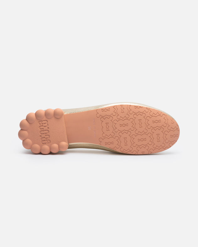 Drop Ballerinas Champagne