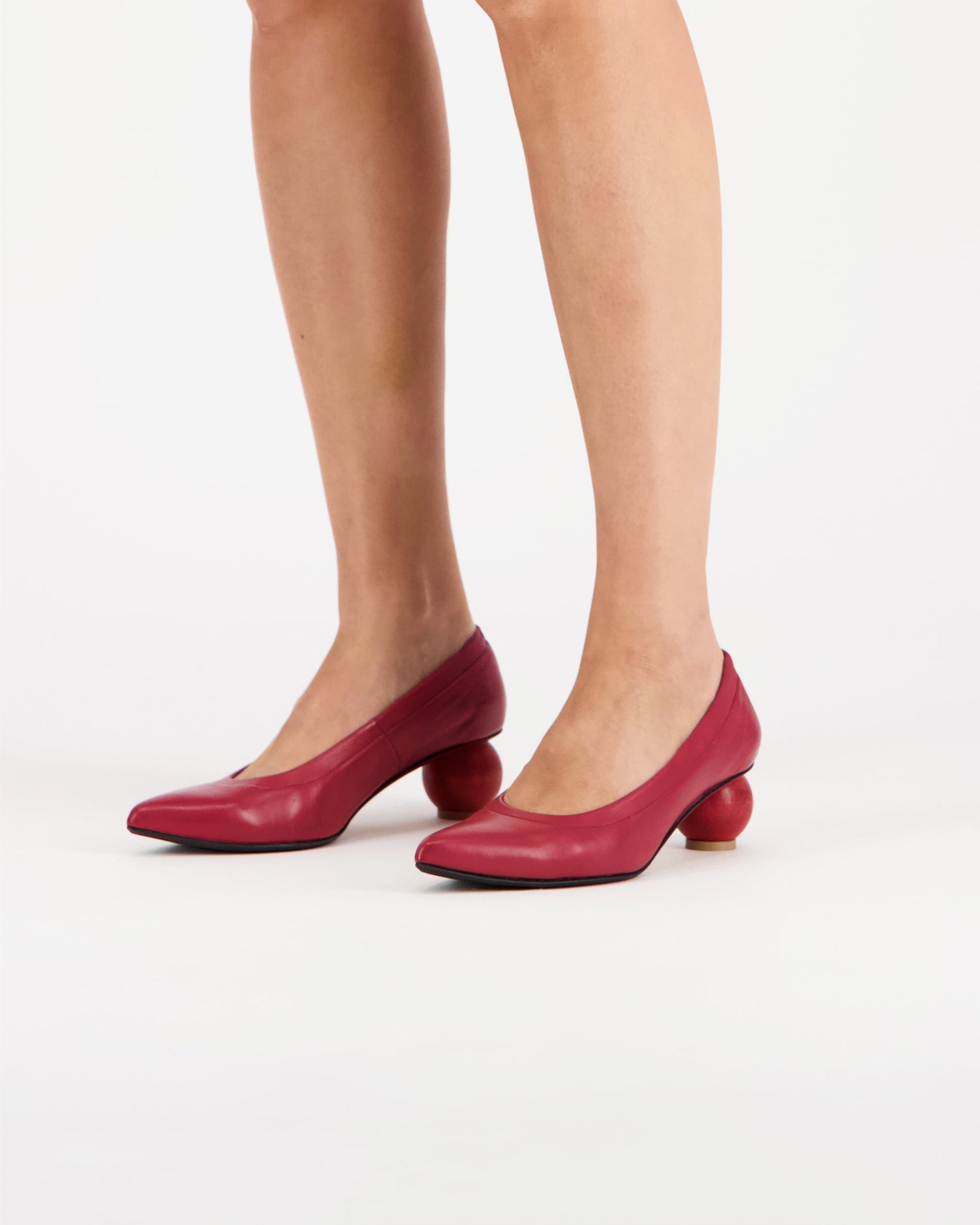 Ballsy Pumps Cherry