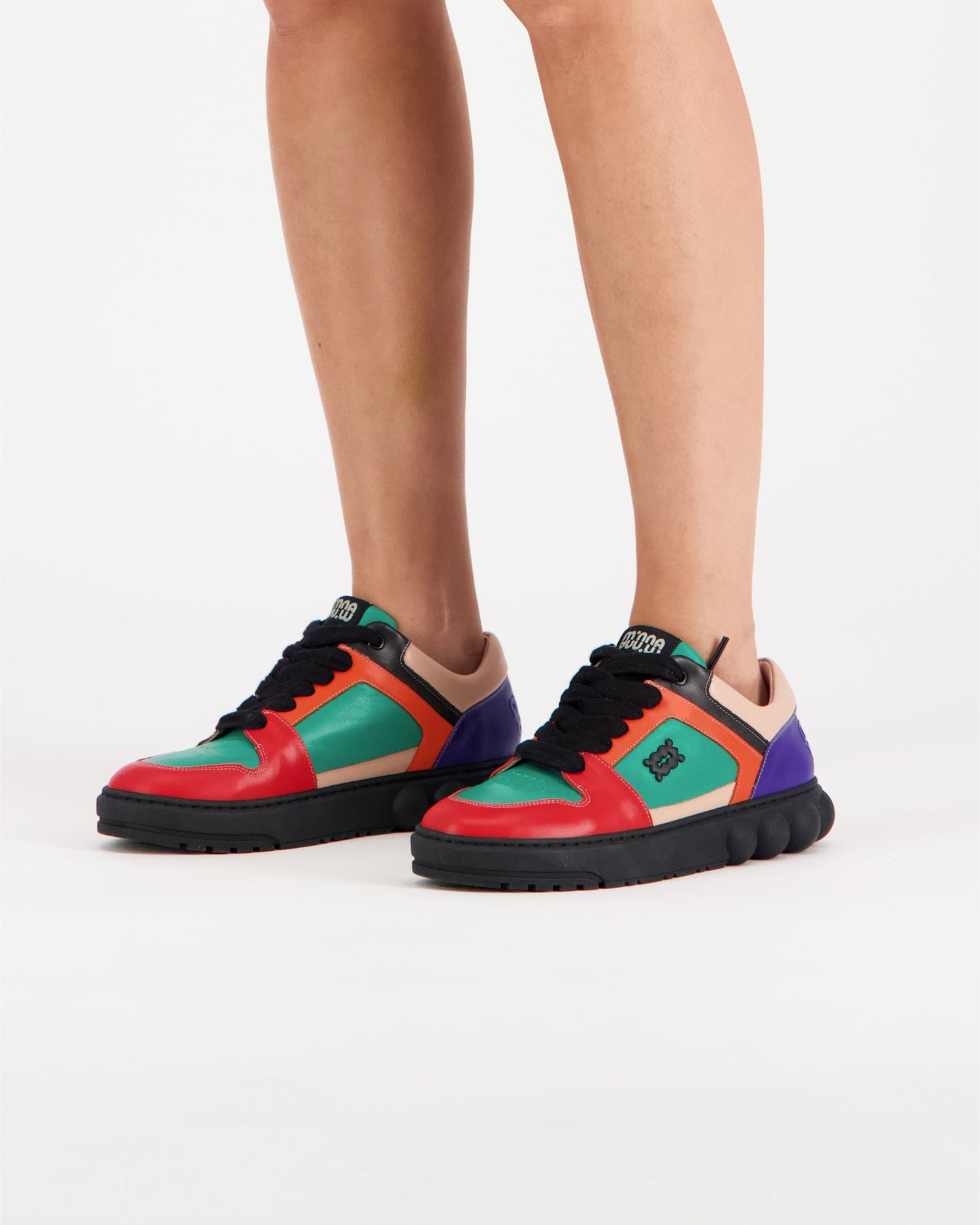 Oyster Sneakers Rainbow Leather