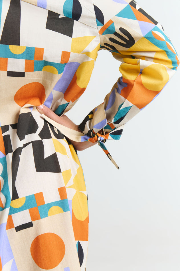 Nahuas Dress Vibes Print