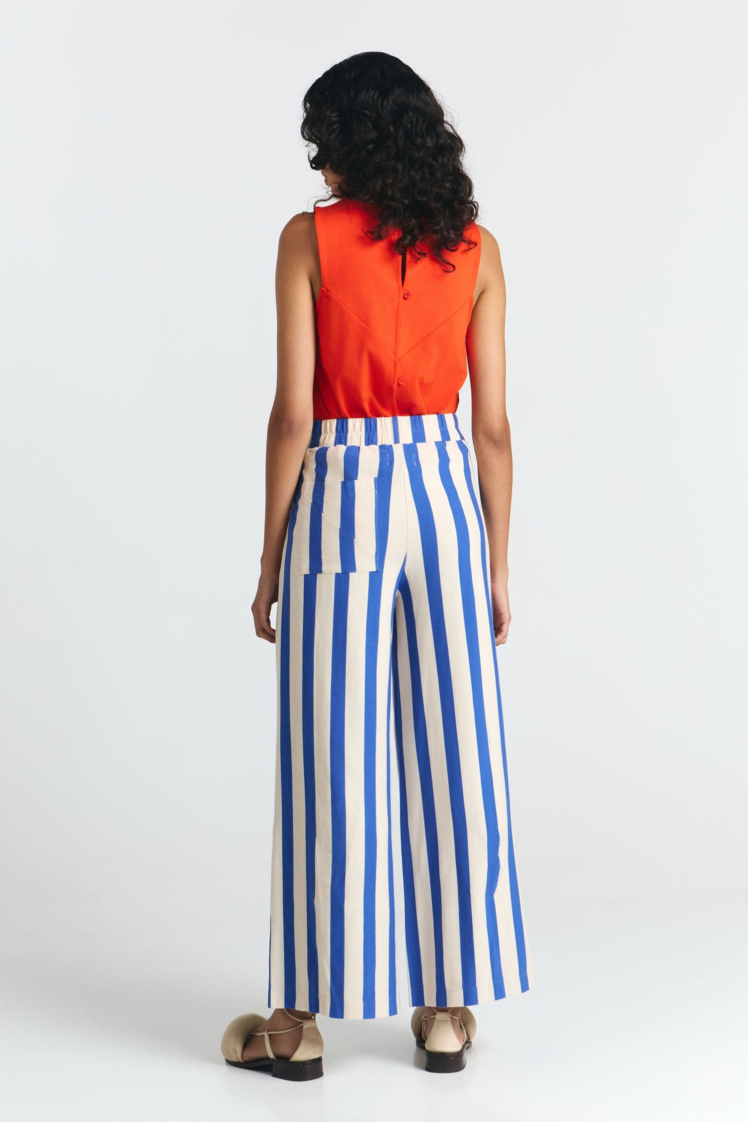 Palau Pants Blue Stripes