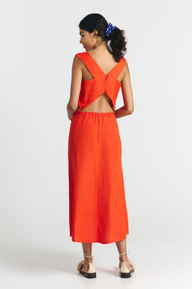 Kenay Dress Red