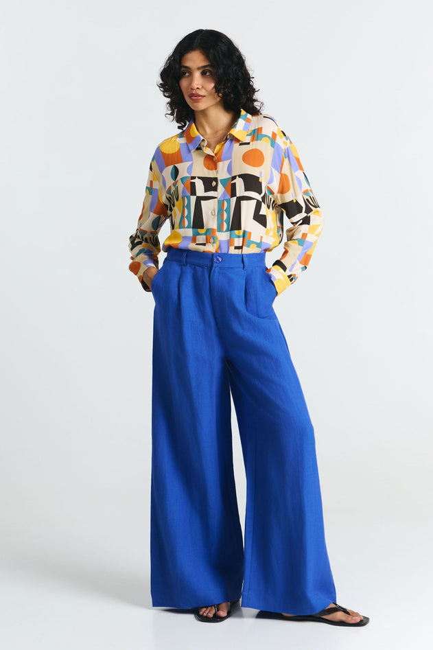 Randa Pants Klein Blue