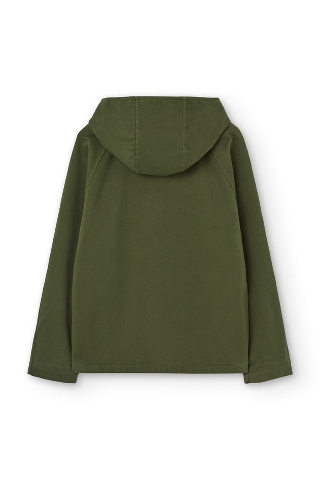 Men's Tensel Jacket Organic Cotton Olive Green