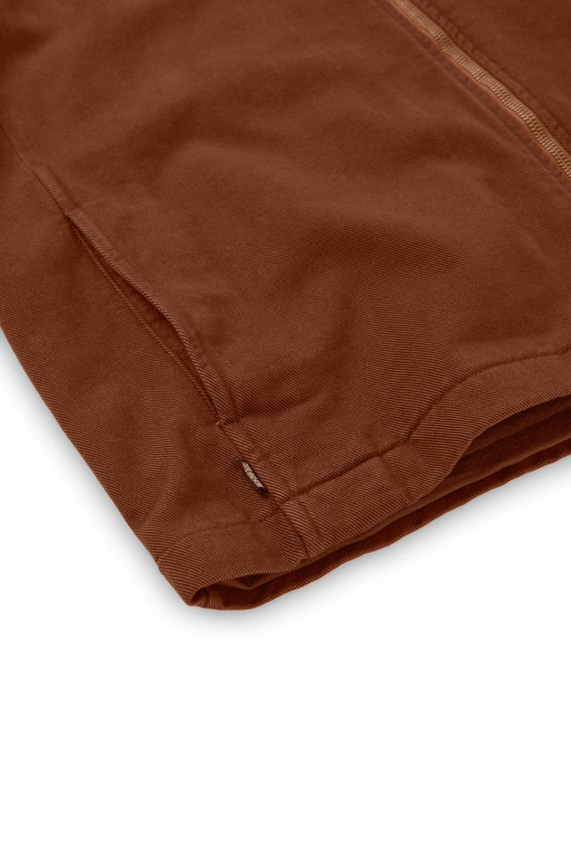Men's Tensel Jacket Organic Cotton Terracotta