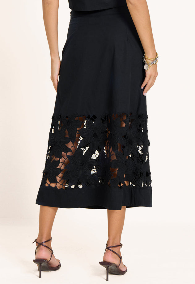 Talitha Skirt Onyx Black