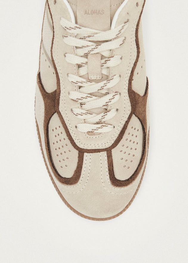 Tb.490 Mule Leather Sneakers Cream