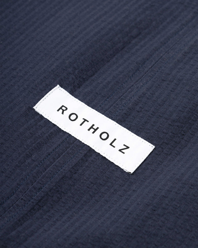 Tie Tote Bag Dark Navy