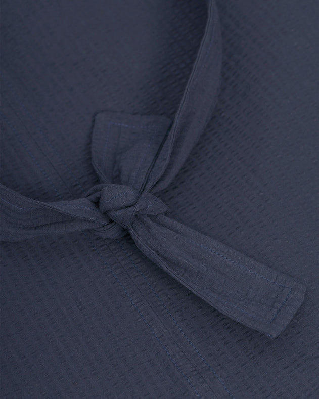 Tie Tote Bag Dark Navy