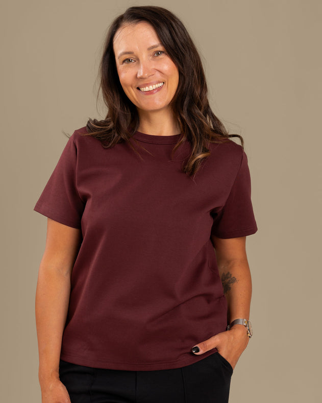 Arki T-Shirt Burgundy