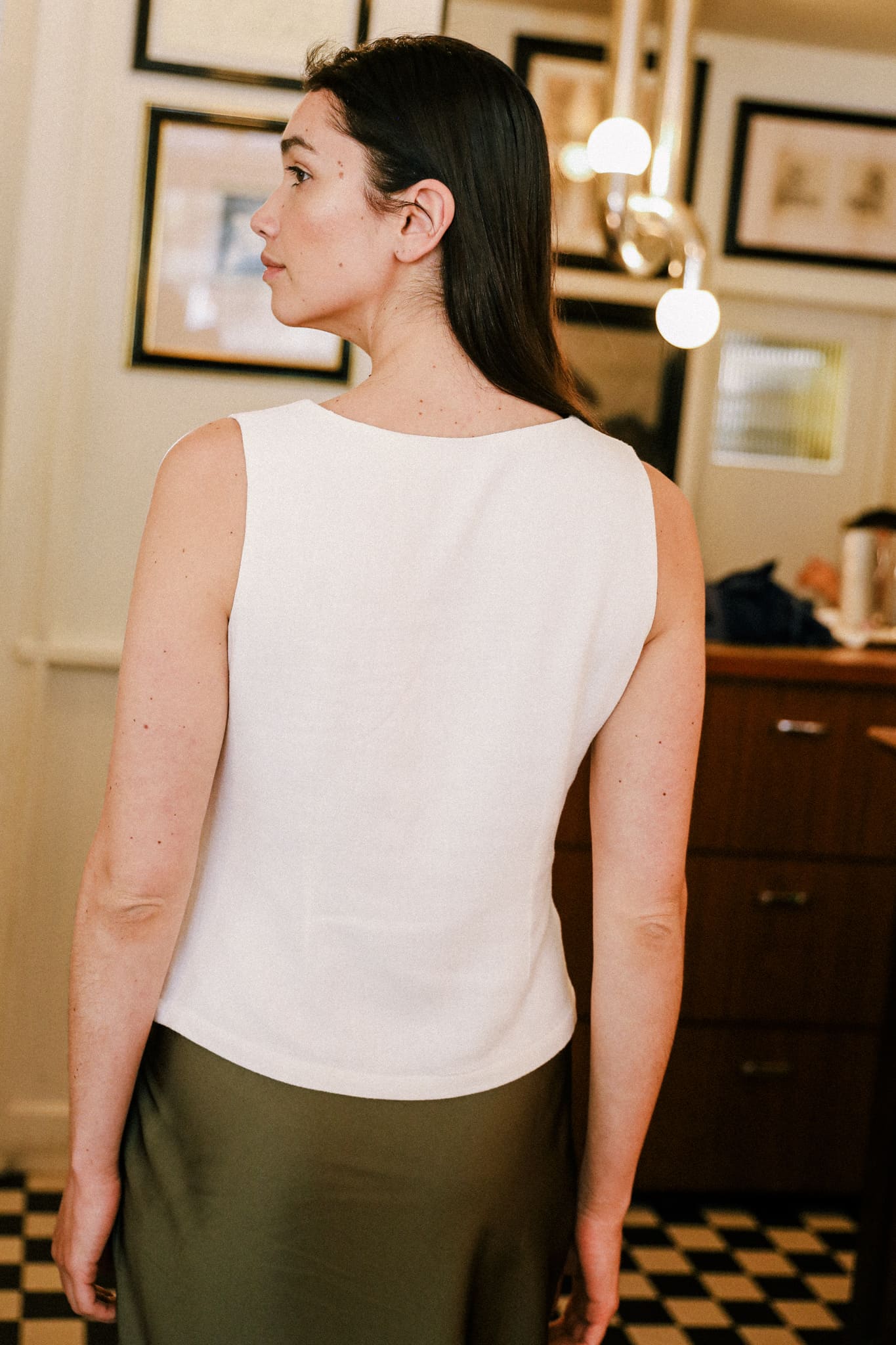 Azalée Top White