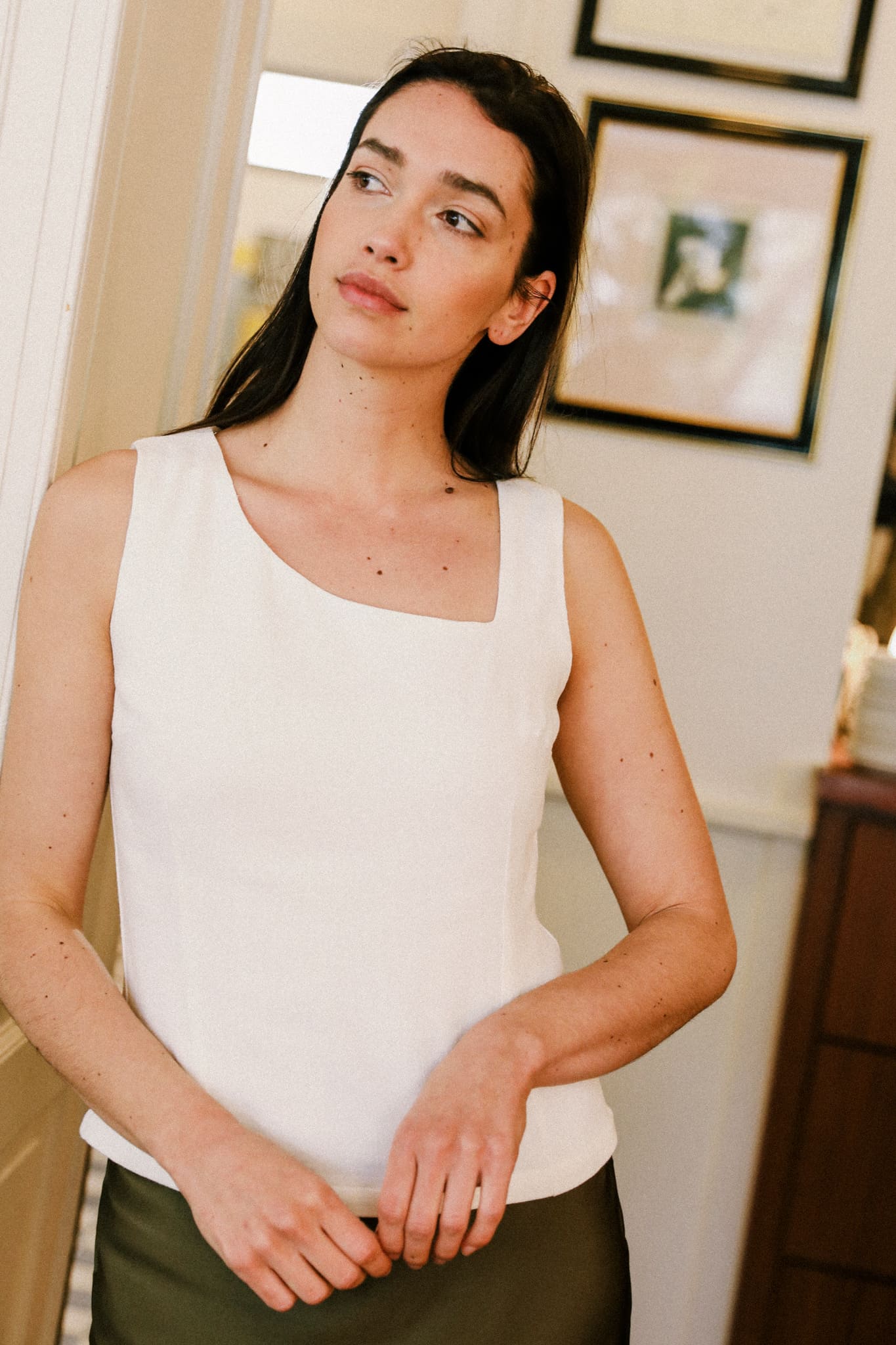 Azalée Top White