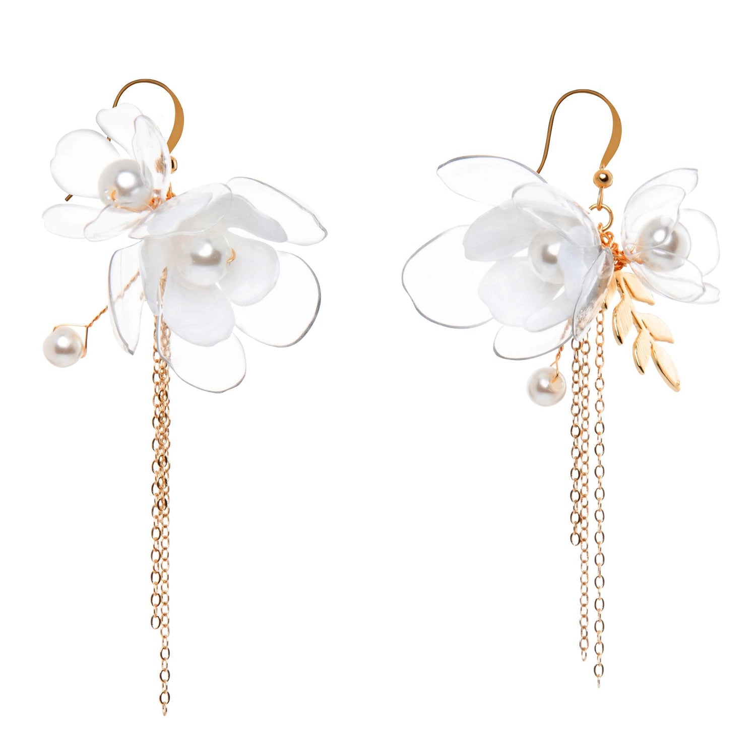 Triple Jasmine Drop Earrings