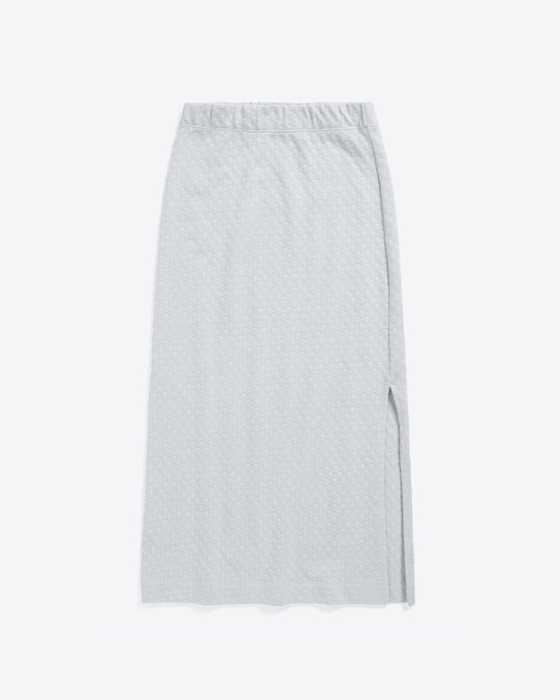 Knit Tube Skirt Moonlight Grey