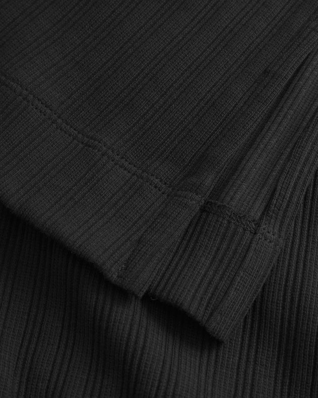 Ribbed Tube Skirt True Black