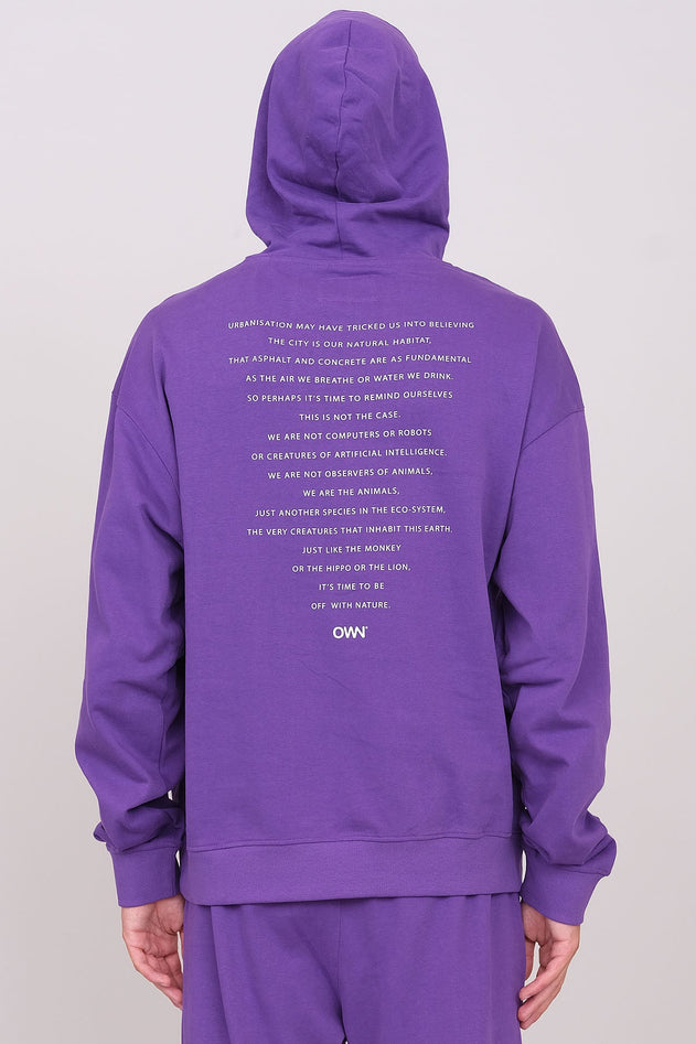 Off With Nature Unisex Oversized Hoodie