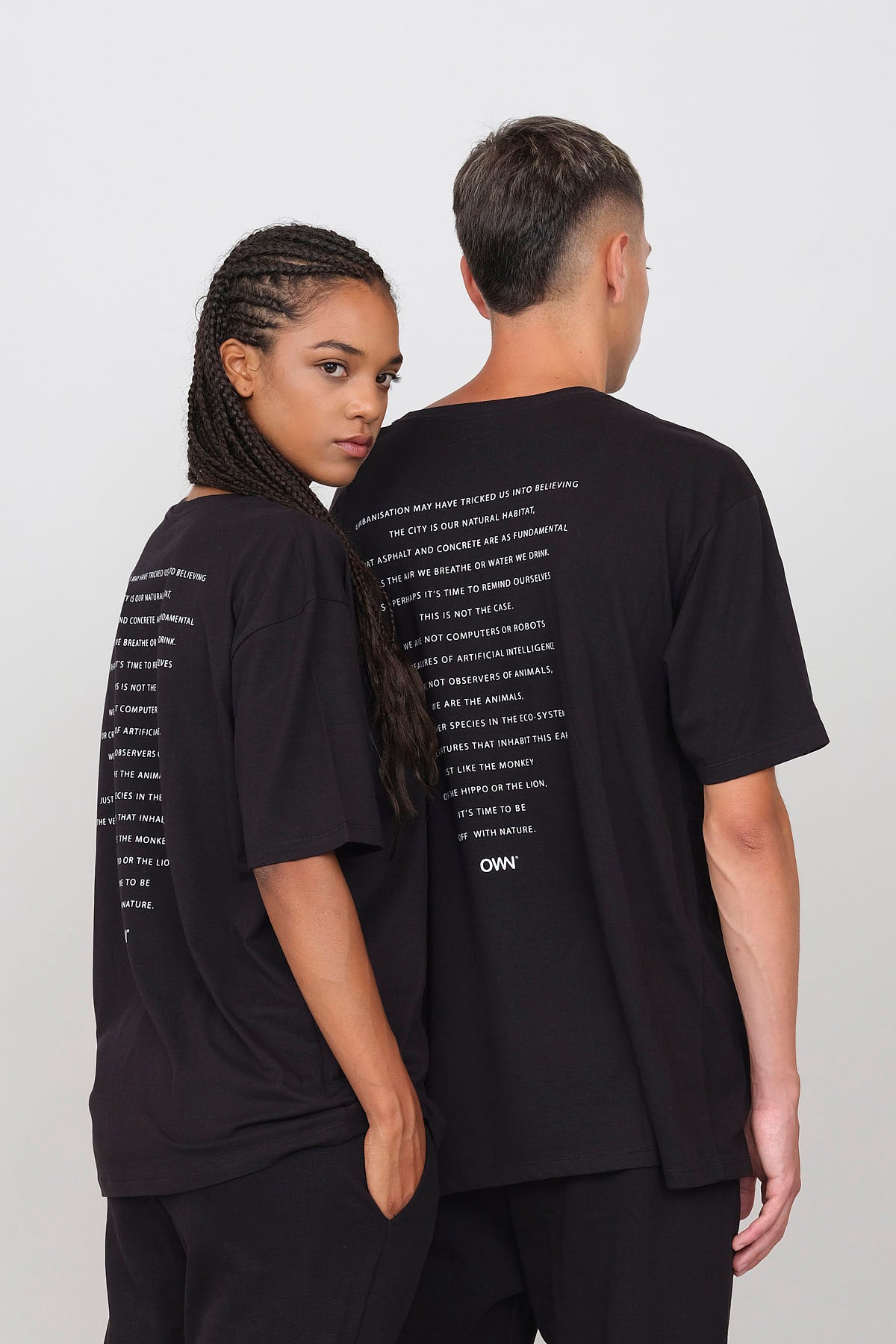 Unisex Oversized Crewneck T-Shirt