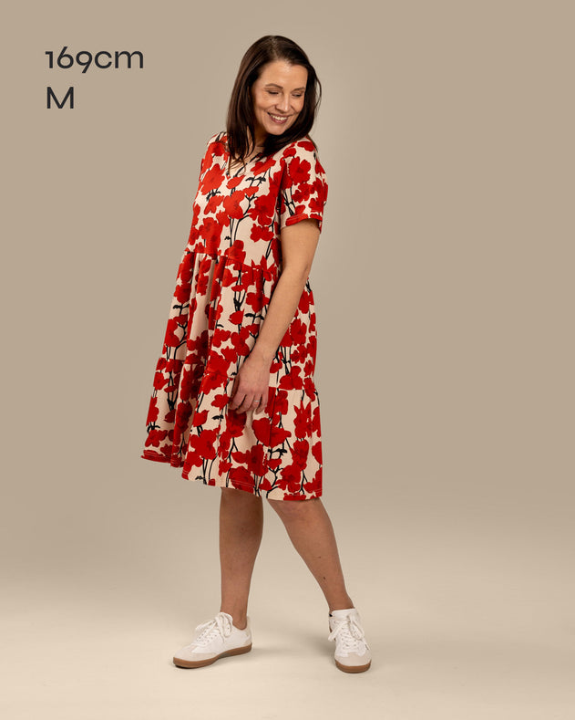 V-Neck Dress Valmut
