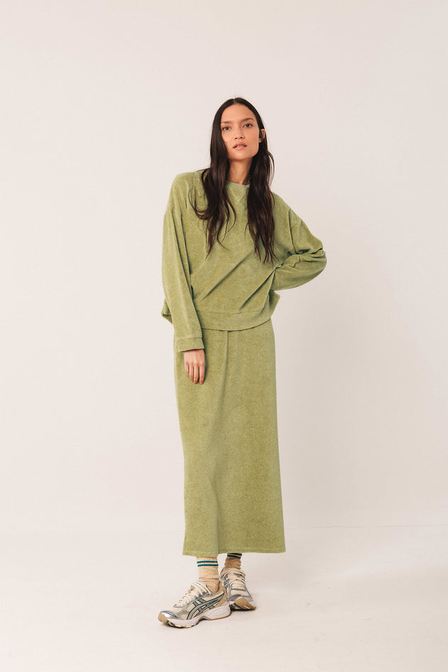 Lara Terry Sweatshirt Green