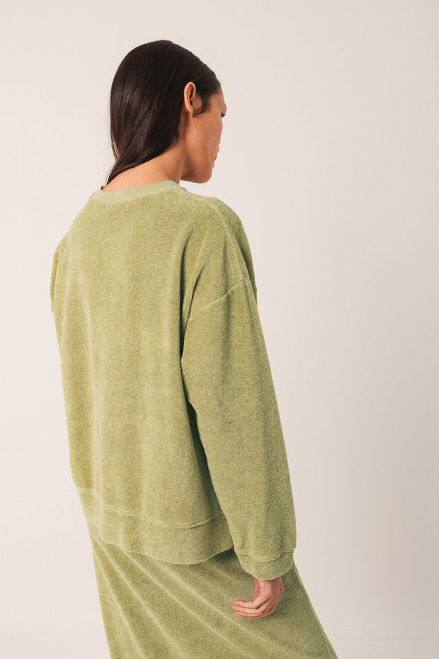 Lara Terry Sweatshirt Green