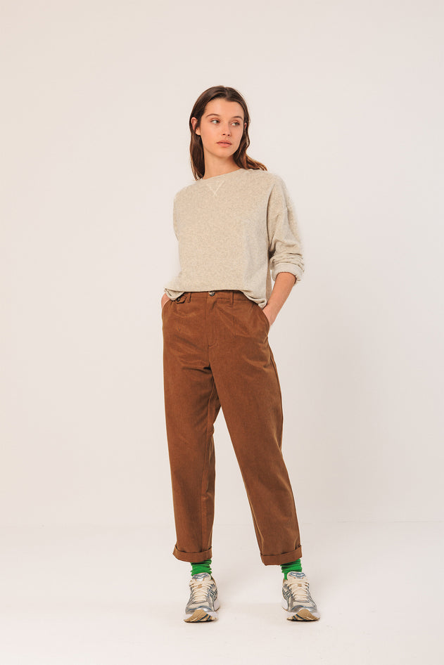 Luca Chino Pants Brown