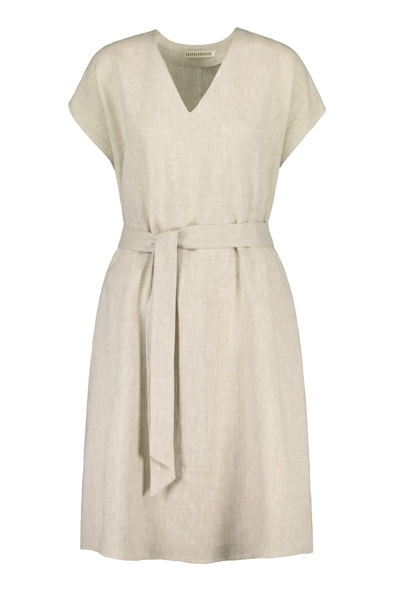 Väsby Linen Dress Natural