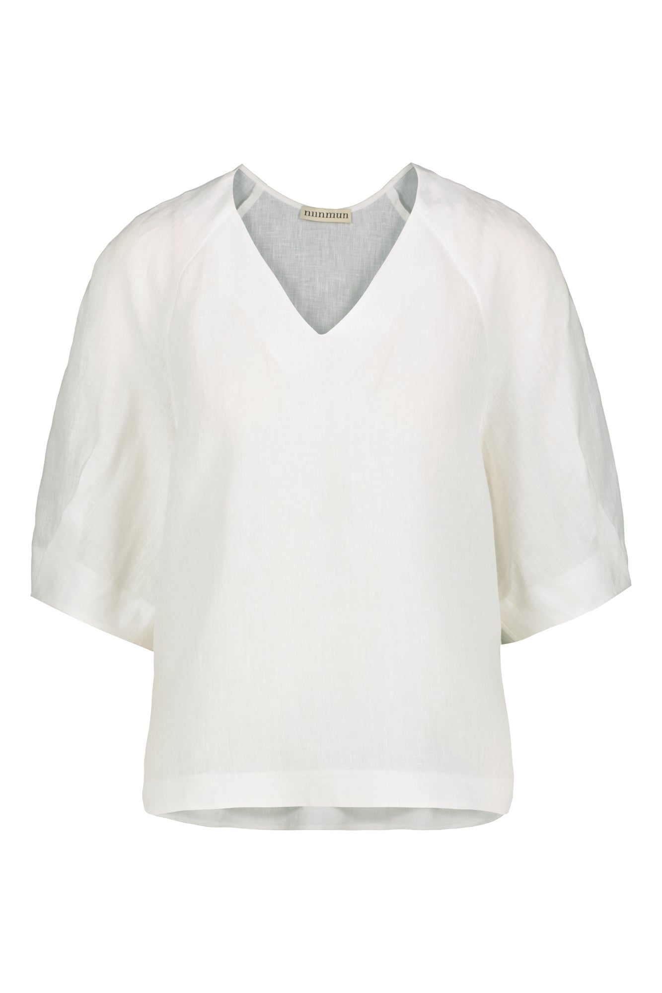Vitharu Linen Shirt White
