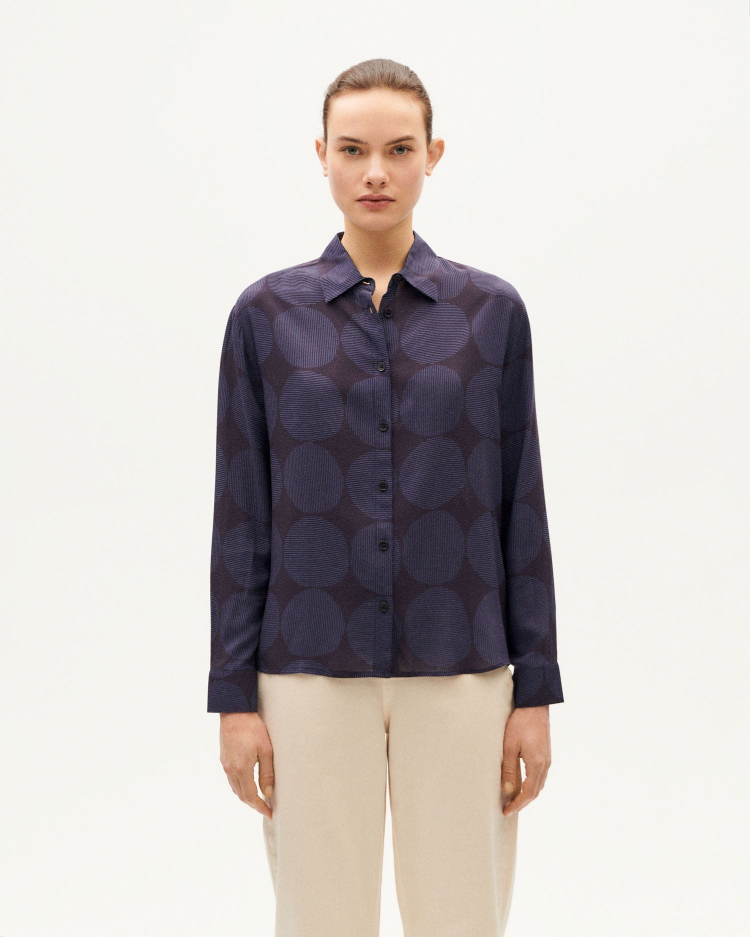Purple japan blouse Kati