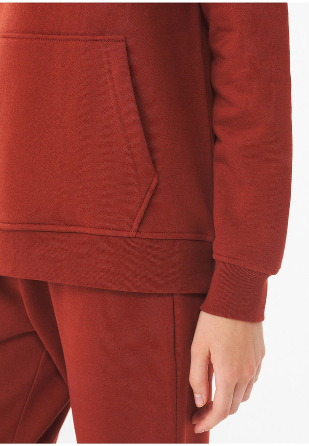 Women's Organic Cotton Hoodie With Kangaroo Pocket Ginger