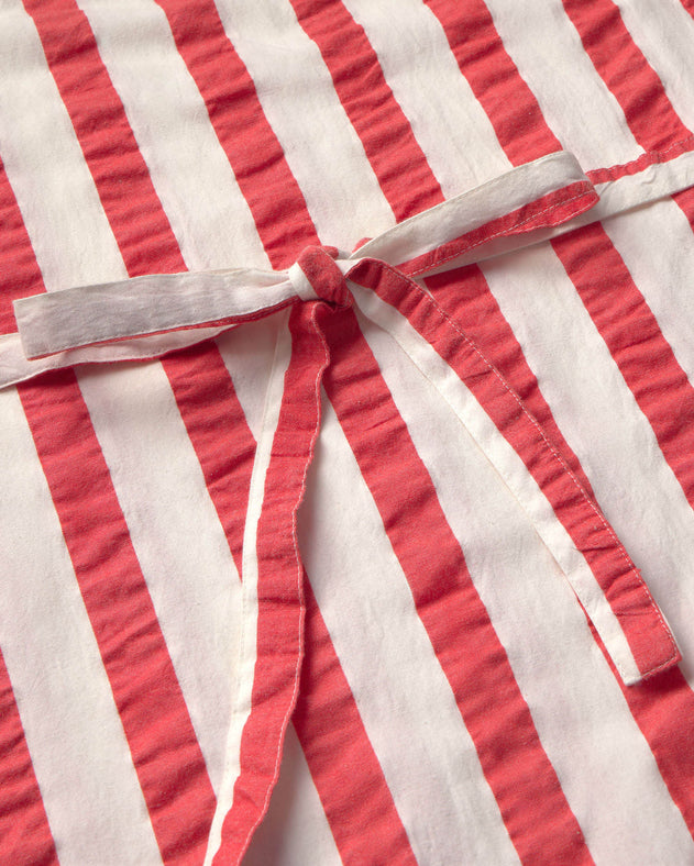 Cecile Dress Red Striped