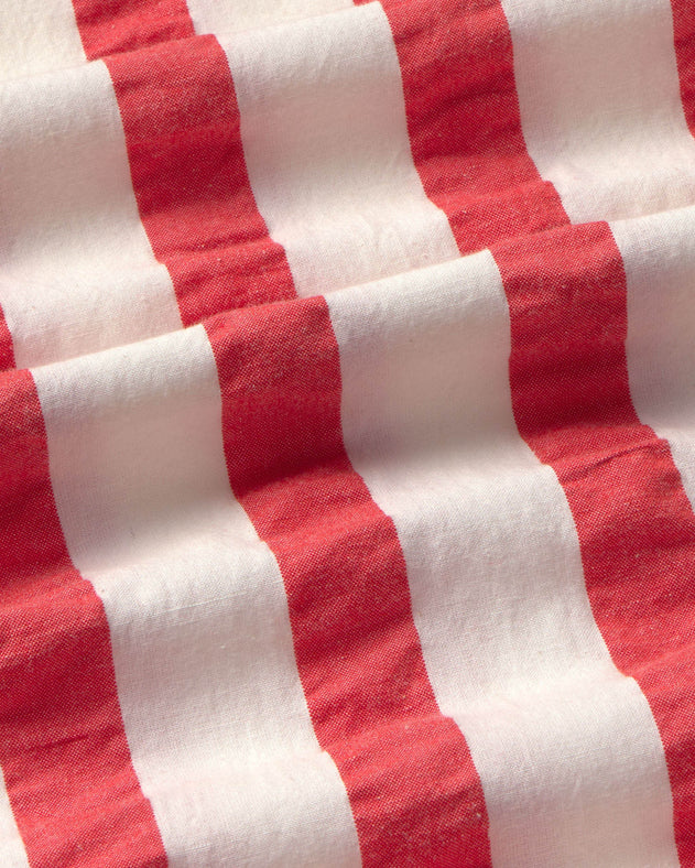 Cecile Dress Red Striped