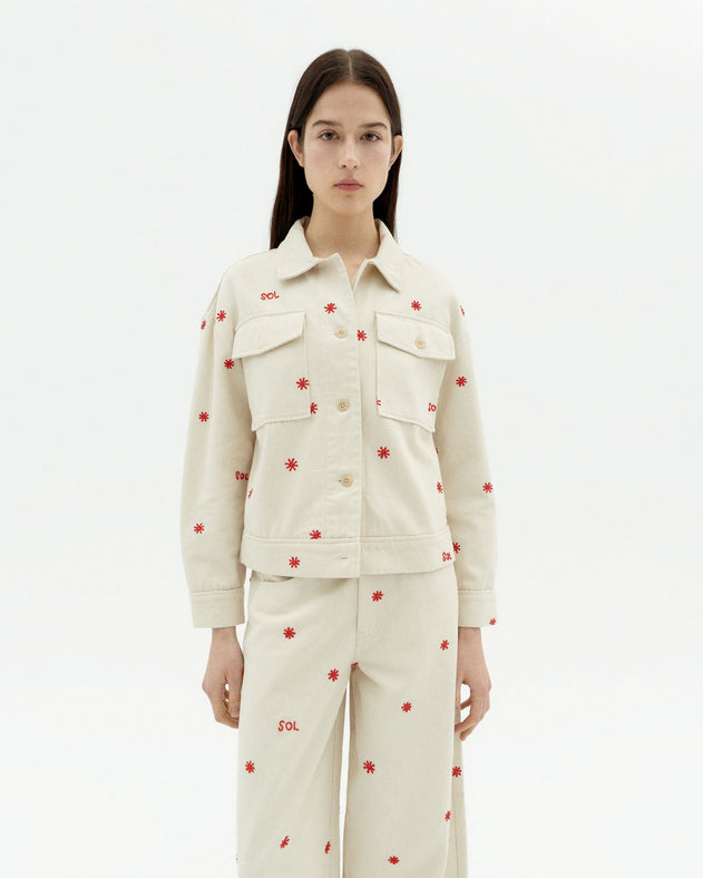 Frans Sol Jacket White