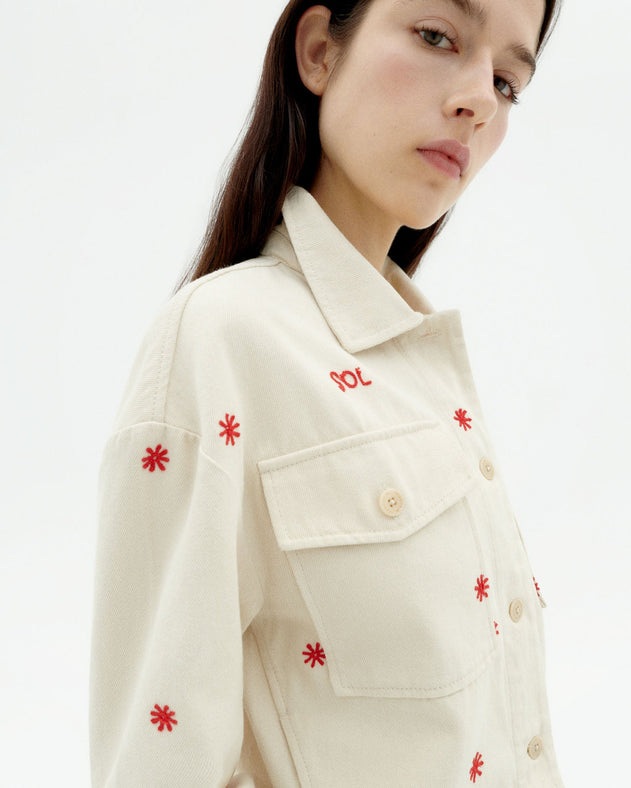 Frans Sol Jacket White