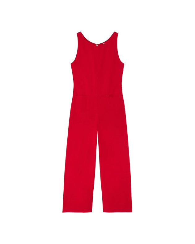 Adriana Jumpsuit Fiery Red