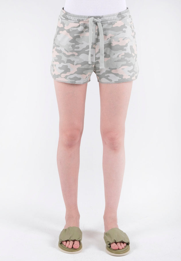 Organic Cotton Interlock Sweatshorts Camouflage