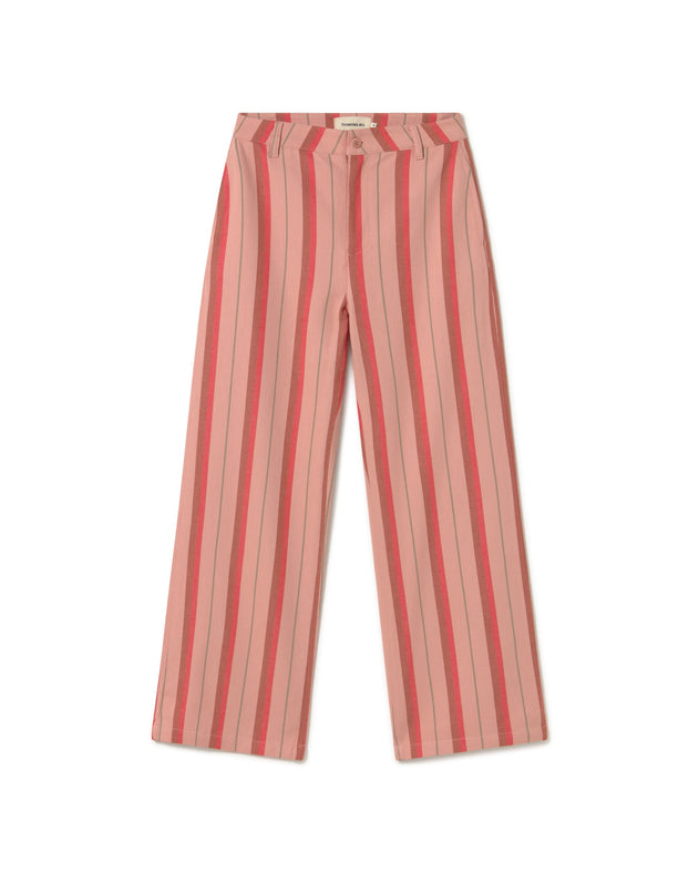 Karina High Rise Pants Striped