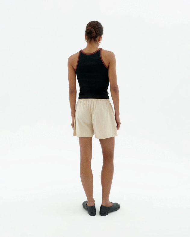 Geranio Shorts Marygold White