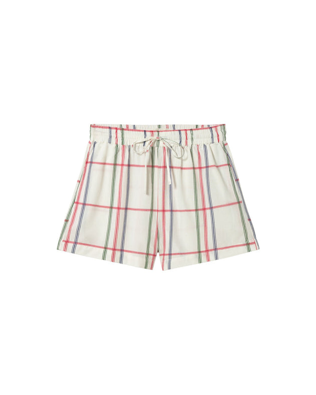 Geranio Shorts Multicolor Checkered