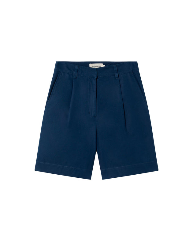 Lia Hemp Shorts Blue Night