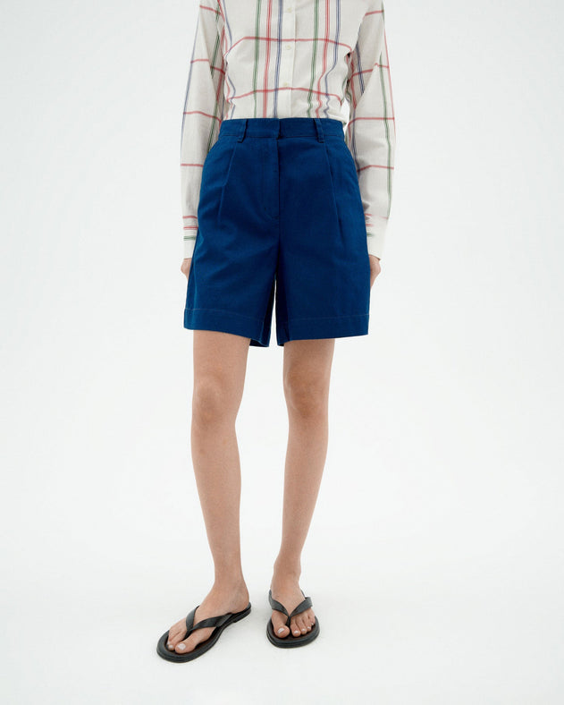Lia Hemp Shorts Blue Night
