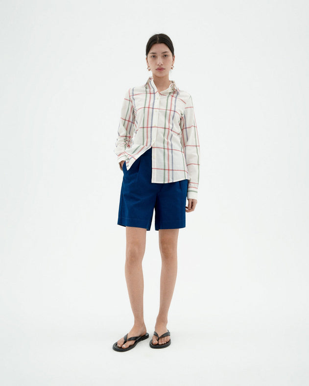 Lia Hemp Shorts Blue Night