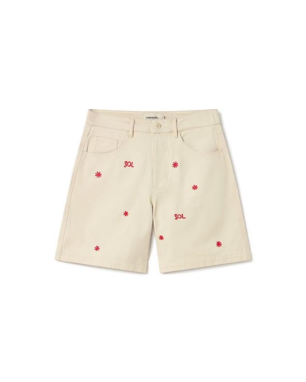 Luisa Shorts Sol White