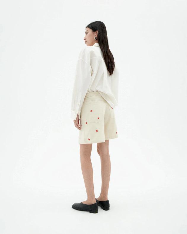 Luisa Shorts Sol White